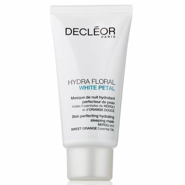Decleor Hydra floral white petal skin perfecting hydrating sleeping mask 50ml